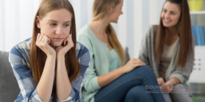 a person with a social isolation